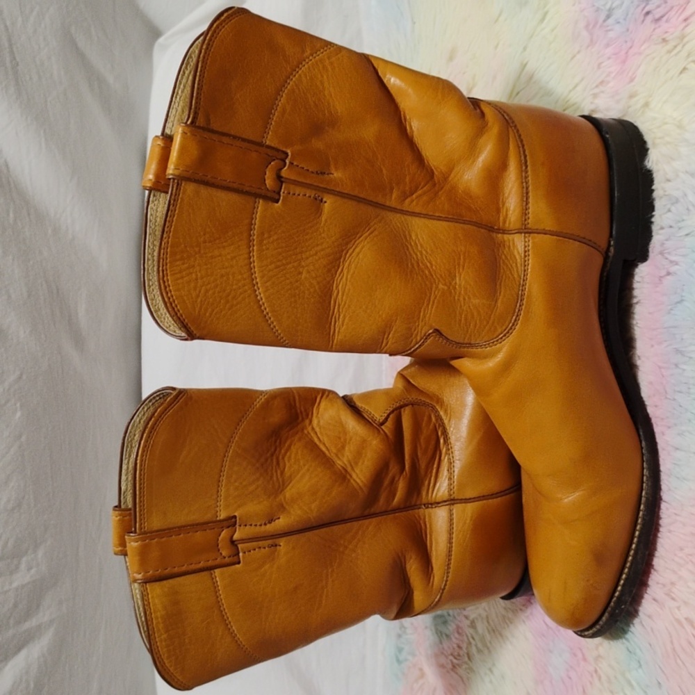 SALE! Justin Boots Men's Size 10 Boots Gently Worn (#8 CRATE) - Picture 7 of 12